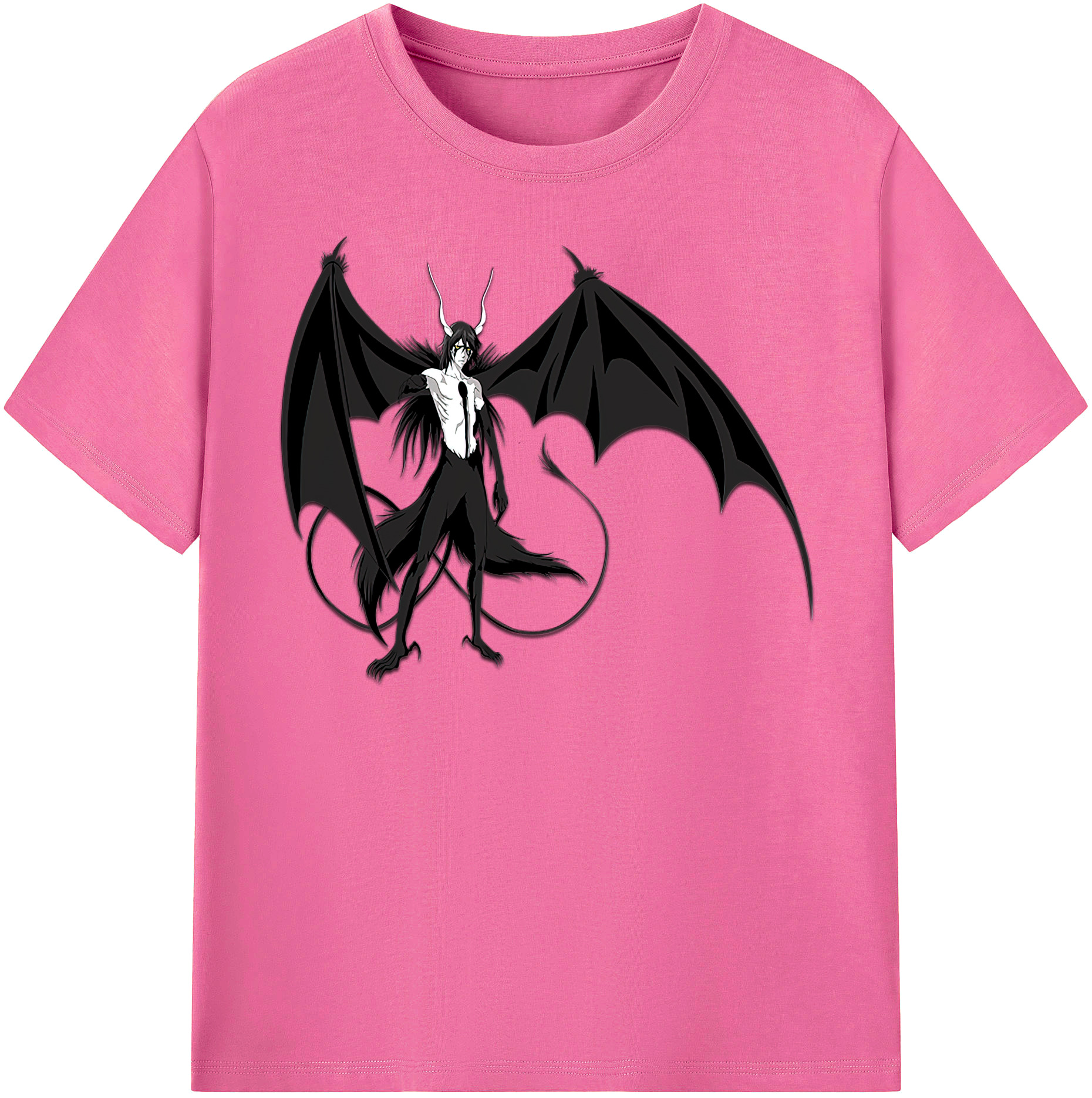 （画像用） ブリーチ ウルキオラ·シファー BLEACH Ulquiorra cifer レディースカジュアルプリントTシャツ（綿100％）